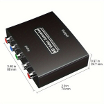 Komponentų HDMI Adapteris, 5RCA RGB Konvertuotojas į HDTV Monitorių