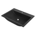 Granitinis praustuvas Laveo Albano, Black
