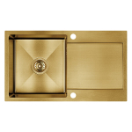 Virtuvinė plautuvė Laveo Marmara SAM_G11T, Gold