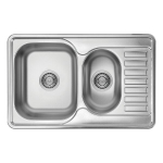 Plieninė virtuvinė plautuvė Kuchinox Junak, SQA_033T, Inox