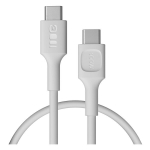 Greencell Powerflex 100w Usb-c kabel, 30 cm, baltas