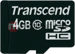 Atminties kortelė telefonui Transcend TS4GUSDC10