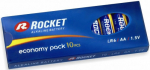 Rocket Alkaline AA LR6 elementas, 10 vnt.