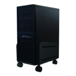 NEWSTAR Centrinio Procesoriaus CPU-M100BLACK Parama - 10 kg - Grindys - Juoda