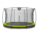 Batutas EXIT Silhouette, montuojamas į žemę, skersmuo 366 cm, žalias