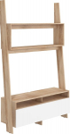 TV staliukas Rack, ąžuolo/baltos spalvos