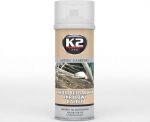 Skaidrus pur&scaron;kiamas akrilinis lakas K2 GLOSS 400ML (Blizgus)