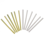 Klijų strypeliai Dedra 11.2 mm, 6vnt., Balta