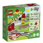 10882 LEGO&reg; DUPLO Traukinių bėgiai