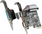 Value Value PCIex, 2x Serial RS232 D-Sub 9 + 1x Parallel EPP/ECP Ports (85788)