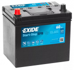 Akumuliatorius EXIDE Start-Stop EFB EL605 60Ah 520A