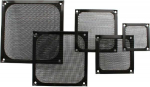 InLine Fan Grill Aluminum Filter 60x60mm black (33376S)