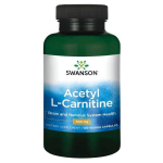Maisto papildas Swanson Acetil L-karnitinas 500 mg., 100 kapsulių