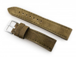 Odinis laikrodžio dirželis W48 - PREMIUM - alyvuogių žalia - 20mm