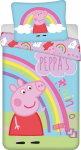 Jerry Fabrics vaiki&scaron;kas patalynės komplektas Kiaulytė Pepa PEP016, 140x200, 2 dalių