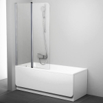 Vonios sienelė Ravak Chrome CVS2 100, kairinė