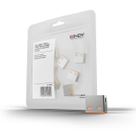Lindy USB Port Blocker Pack 10 Sicherheitszugangskontrollsystem (40463)