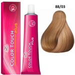 Plaukų dažai Wella Professionals Color Touch Plus, 88/03 Intense Light Golden Natural Blonde, 60 ml