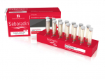 Ampulės nuo plaukų slinkimo Seboradin Med Forte, 14 x 5,5 ml