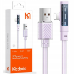 Kabelis "iPhone", kampinis, galingas, itin greitas, "Mcdodo", 36 W, 1,8 m, violetinis
