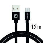 Swissten Textile SW-QU-MICR-USB-1.2-BK
