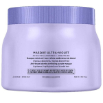 Geltoną atspalvį neutralizuojanti plaukų kaukė Kerastase Blond Absolu Ultra Violet 500 ml