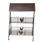 Stovas metalinis augalams 49x34x72 cm