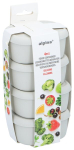 Alpina silikoniniai maisto indeliai, 4 x 200 ml