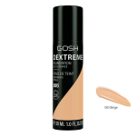 Makiažo pagrindas Gosh Dextreme Full Coverage, 30 ml, 005 Beige