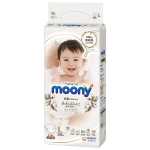 Japoni&scaron;kos sauskelnės Moony Natural L 9-14 kg, 38 vnt.