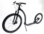 Paspirtukas Kickbike Cross Fix, juodas
