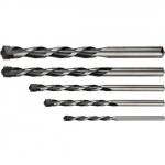 Grąžtų rinkinys betonui Graphite 57H350, 5 d.