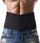 Kietas atraminis diržas/korsetas TOROS-GROUP ,juodas, 5 dydis