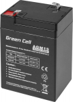 Green Cell AGM VRLA 6V 4AH be priežiūros, be aliarmo sistemos, kasos, žaislai