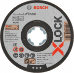 Pjovimo diskas BOSCH X-Lock Standard 2608619266 &Oslash; 11,5 cm (10 vnt.)