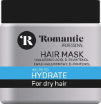 Drėkinamoji plaukų kaukė Romantic Professional Hydrate 500 ml