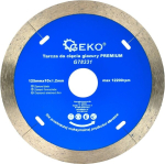 Geko Tarcza do cięcia glazury 125mmx10x1.2mm PREMIUM (200)