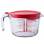 Pyrex matavimo indas su dangteliu,1 l