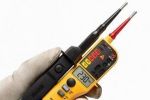 Fluke dvipolis testeris Ac/dc, Cat Iii 600v