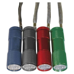 Žibintuvėlis metalinis EMOS 9 LED 3xAAA (baterijos viduje)