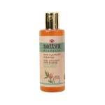 Maitinantis plaukų &scaron;ampūnas su medumi ir migdolais Honey Almond, Sattva Ayurveda, 210ml