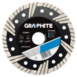 Deimantinis diskas GRAPHITE 57H626 skersmuo 125mm, Turbo