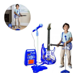 Elektrinė gitara ir mikrofonas StoreXO