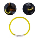 LED &scaron;viečiantis antkaklis augintiniui StoreXO, 70 cm