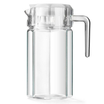 Skaidrus ąsotis su dangčiu, 1,5 L