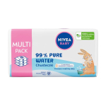 NIVEA Baby biologi&scaron;kai skaidomos servetėlės 99% gryno vandens 3 x 57 vnt.