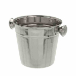 Ledo kibiras 700 ml, &Scaron;aldytuvas, ledo kibiras - nerūdijantis plienas. Pagamintas i&scaron; nerūdijančio plieno, sidabro spalvos butelių au&scaron;intuvo stovas