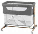 Lovytė/lop&scaron;ys MoMi Smart Bed 4in1, Grey