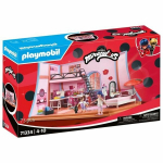 PLAYMOBIL 71334 Miraculous Marinette kambarys, Miraculous vabalas, 73 dalys, Nuo 4 metų