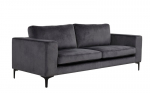 Sofa Bolero, 3 vietų, tamsiai pilka
